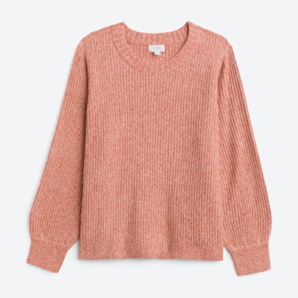 NWOT Market & Spruce Aspen Blouson Sleeve Sweater in Burnt Orange Sz. 3X